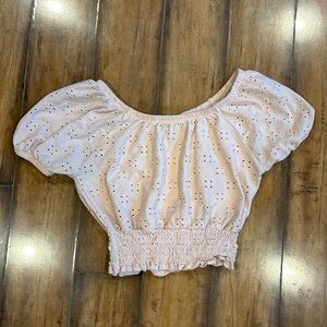 Blush Crop Top